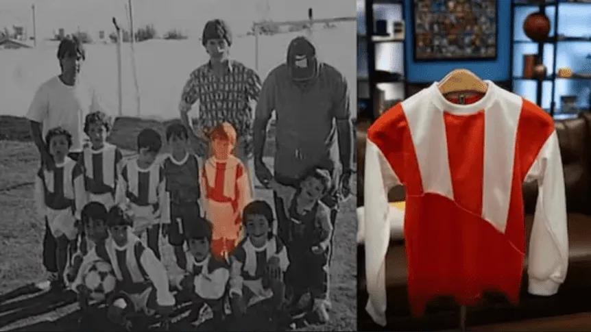 TyC：梅西5岁时身穿的球衣将拍卖，预计成交价将达数百万美元